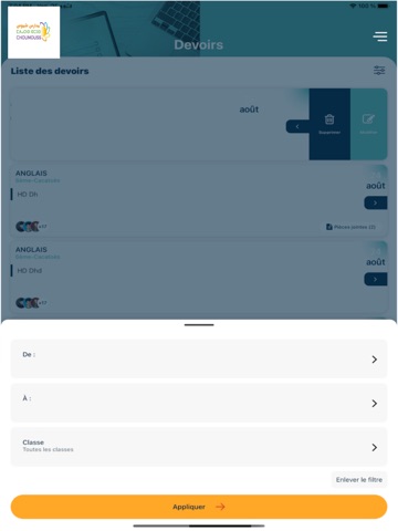 Choumouss iPad screenshot