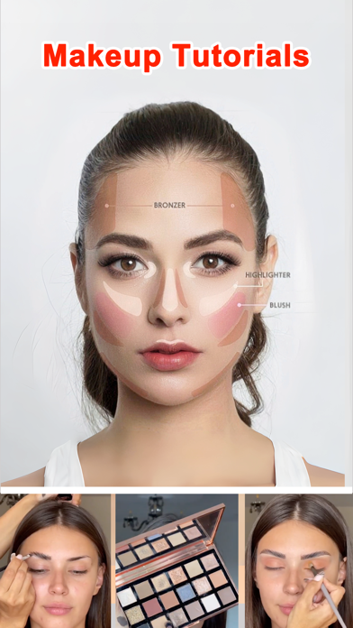Glam Up: Glow Makeup & Fitness Screenshot