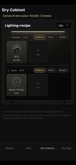 Lighting Recipe screenshot 4