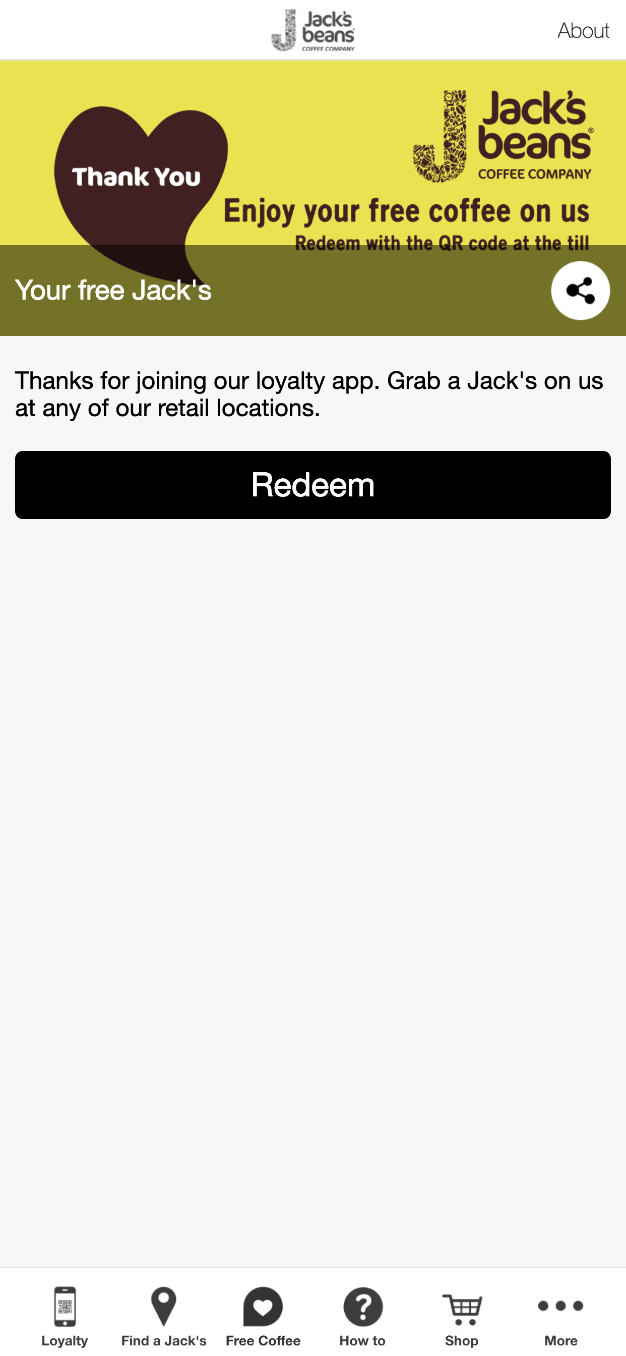 Jacks Beans Loyalty