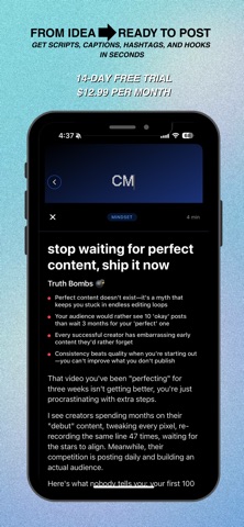 CreateMore: AI Content Planner Screenshot 2 of 10