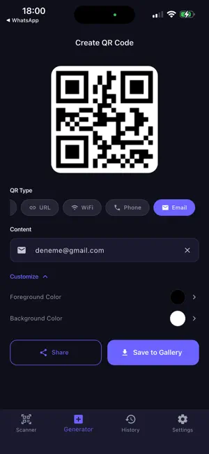 QRio - QR Code Scanner screenshot 4