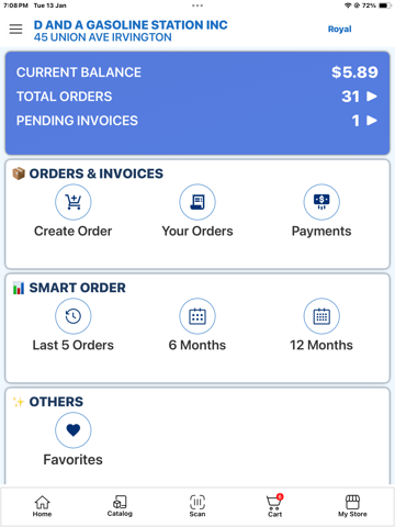 Pallet Customer Portal
