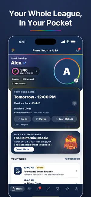 Pride Sports USA screenshot 1