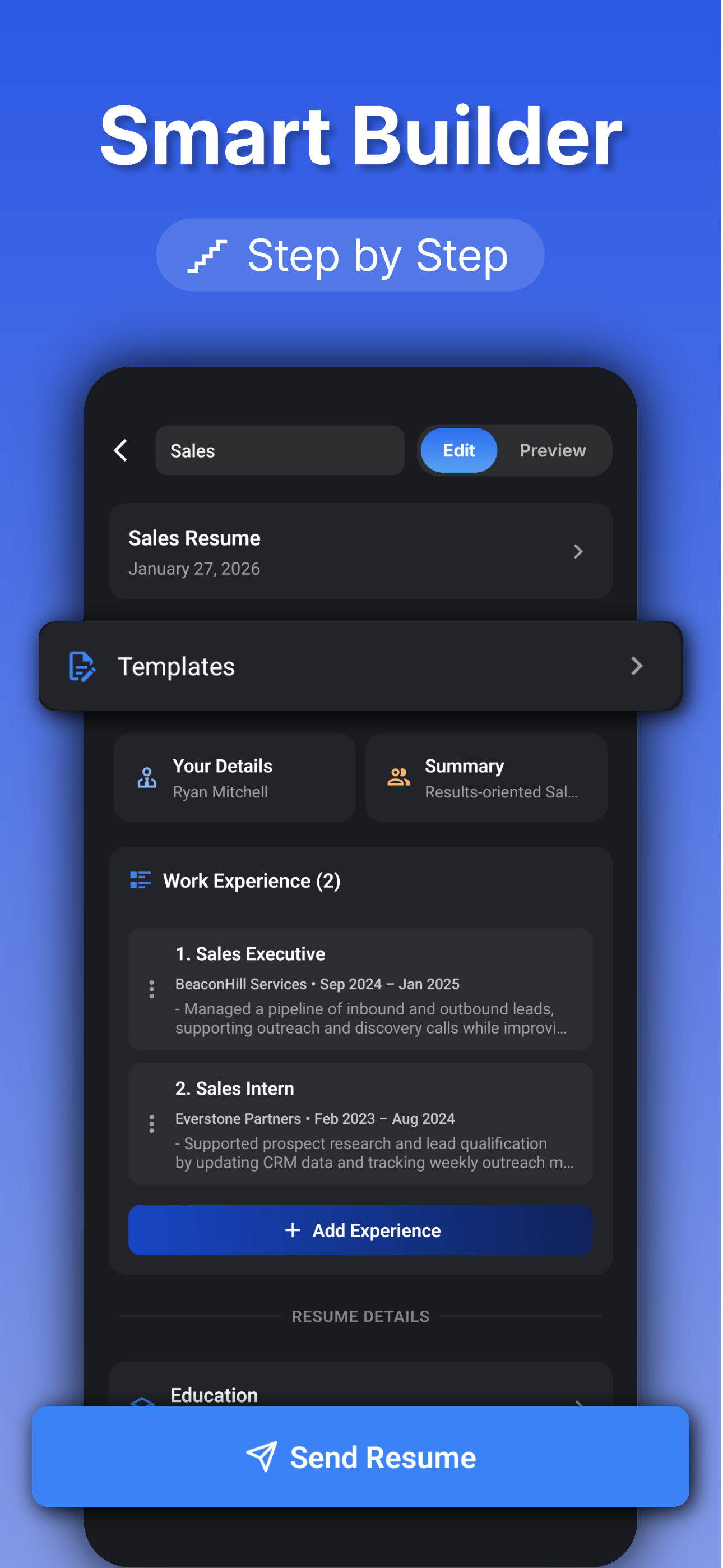 Resume Builder – Job CV Maker screenshot 6