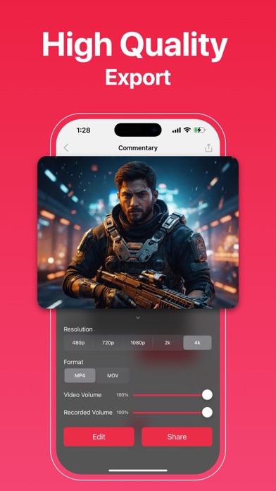 Screen Recorder - Dual Cam iPhone screenshot 7 - Utilities app