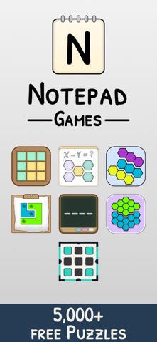 Notepad Games screenshot