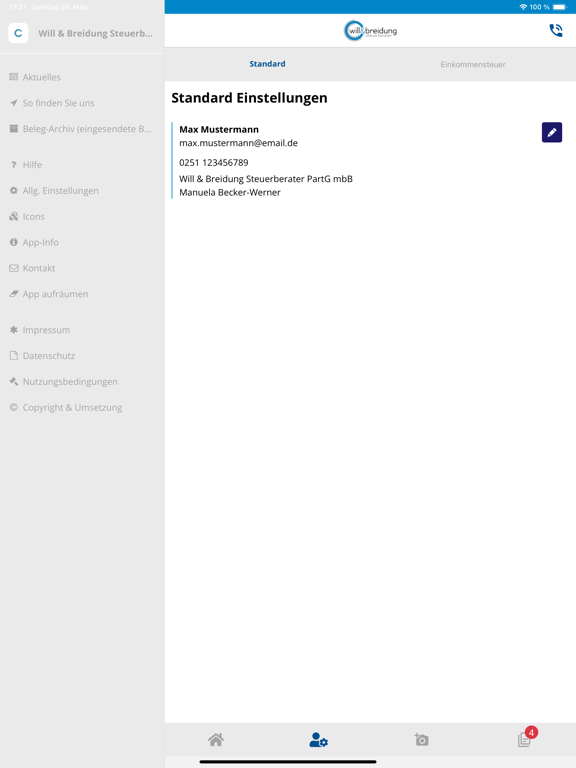 Screenshot #5 pour Will & Breidung Steuerberater
