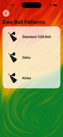 Gankogui Lite iPhone screenshot