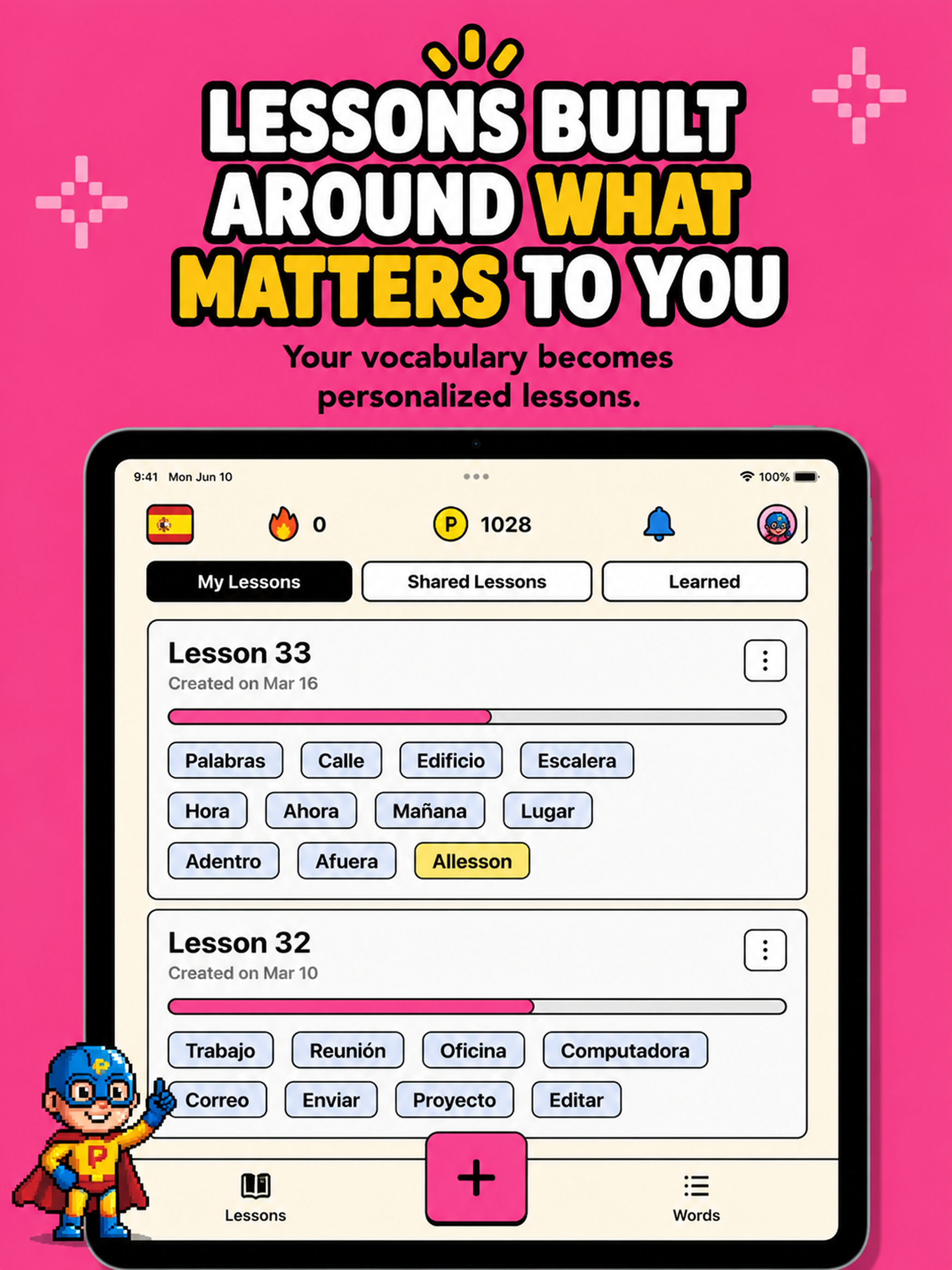 Palabra Language Learning screenshot 7