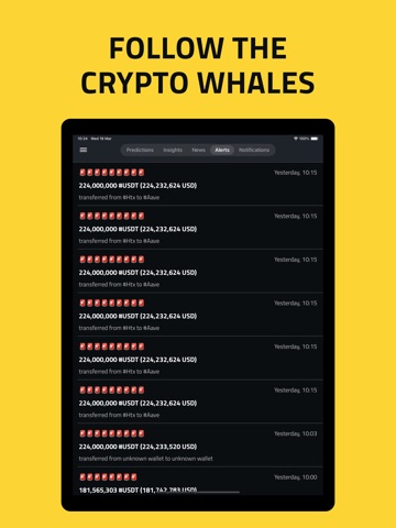Crypto AI: Market Insights iPad screenshot
