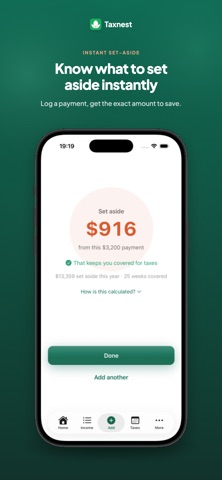 Taxnest screenshot