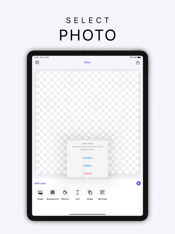 Background Eraser and Removal iPad screenshot 4 - Photo & Video app