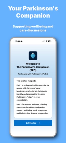 The Parkinson's Companion screenshot