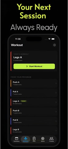 Vault - Workout Tracker Screenshot 3 of 4