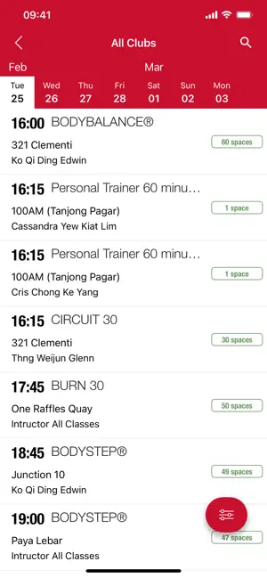 Fitness First SEA screenshot 3