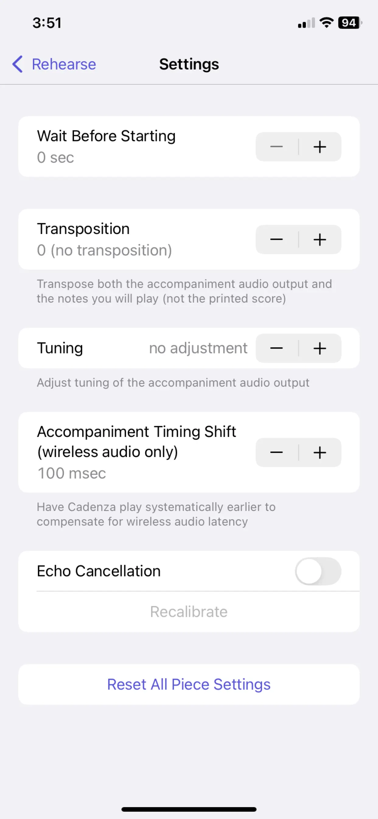 #5. Cadenza Live Accompanist (iOS) De: MetaMusic Inc.