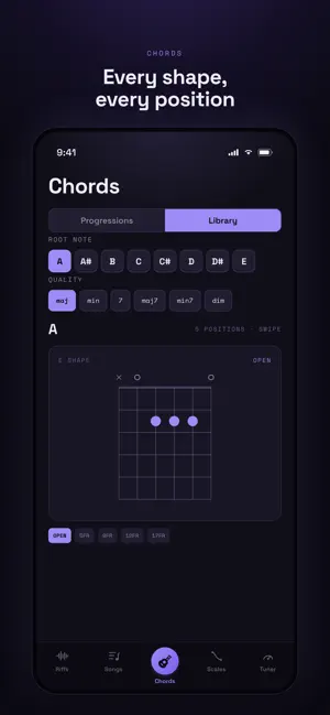 Woodshed Guitar Journal screenshot 3