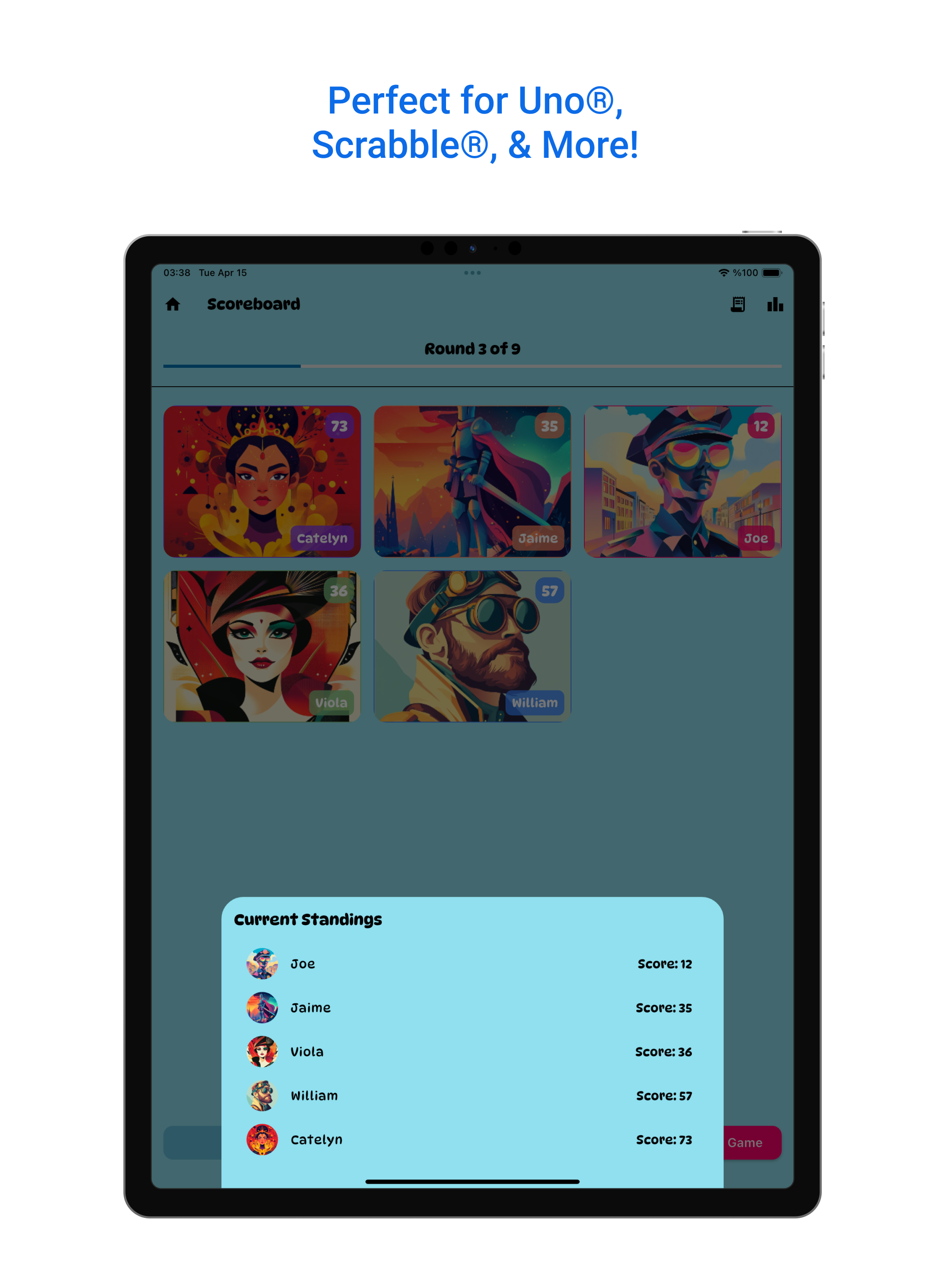PlayScore - Score Tracker
