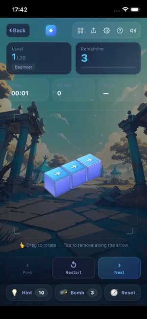 CubeDisasse iPhone screenshot 2