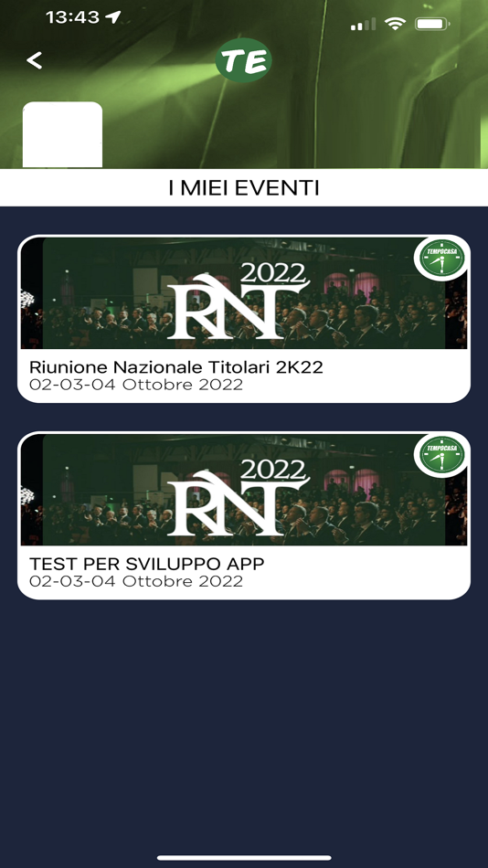#1. Tempo Event App (iOS) By: smartMEway s.a.g.l.