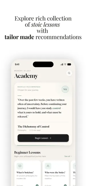 Stoic Mentors: Journal screenshot 4