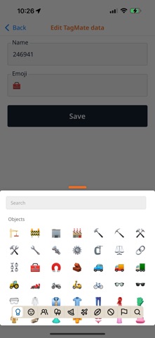 TagMate App screenshot