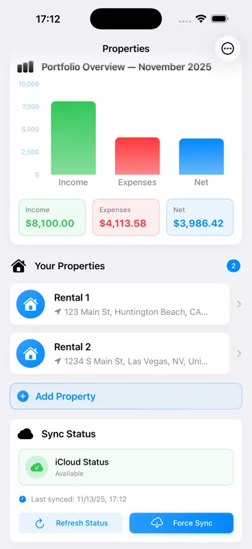 Rent Easy Ledger screenshot 1 of 10