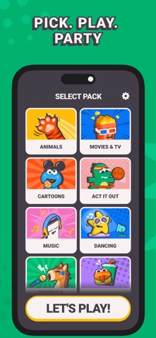 Party Guess: Fun Charades Game iPhone screenshot