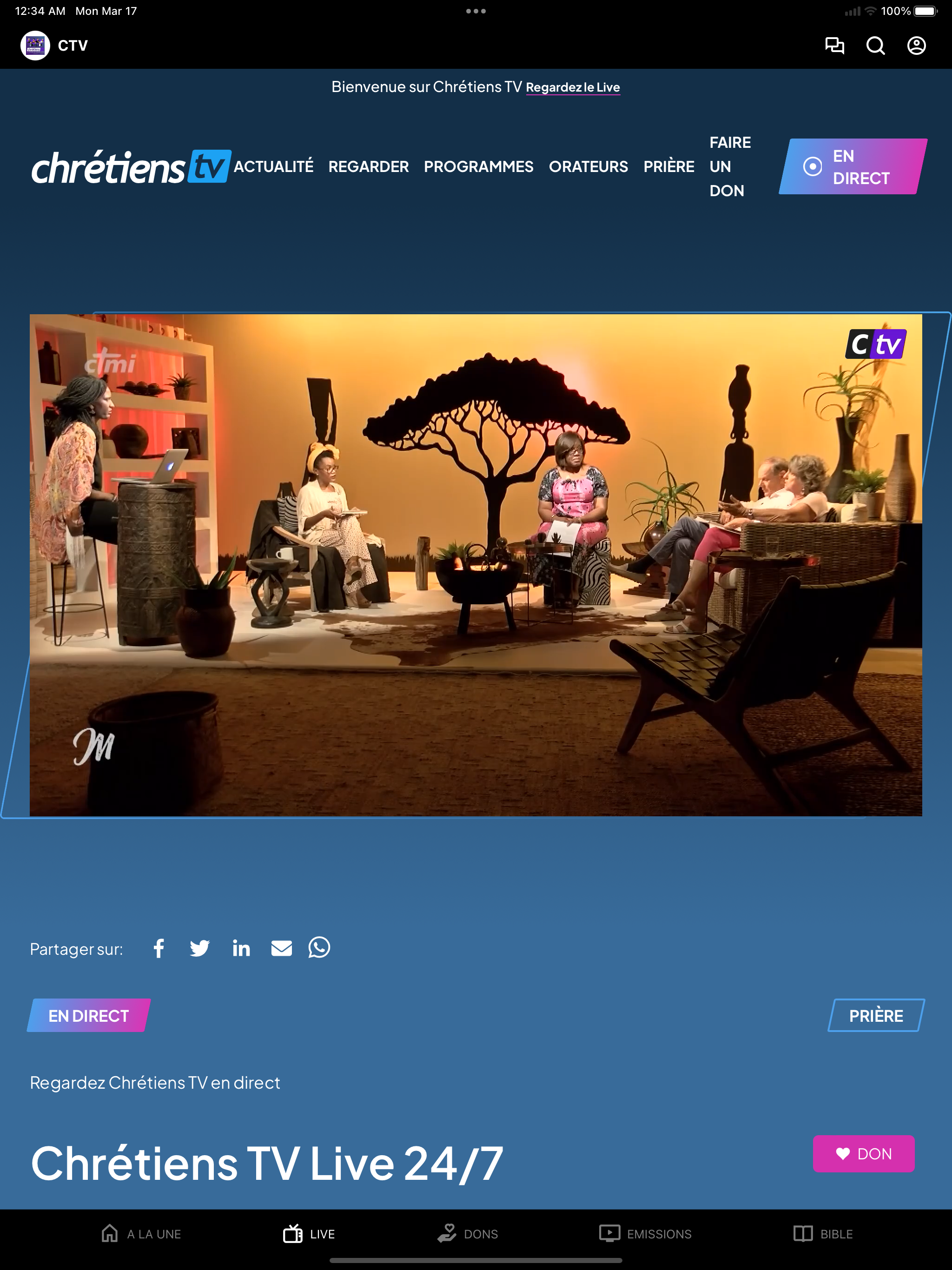 CHRETIENS TV screenshot 6