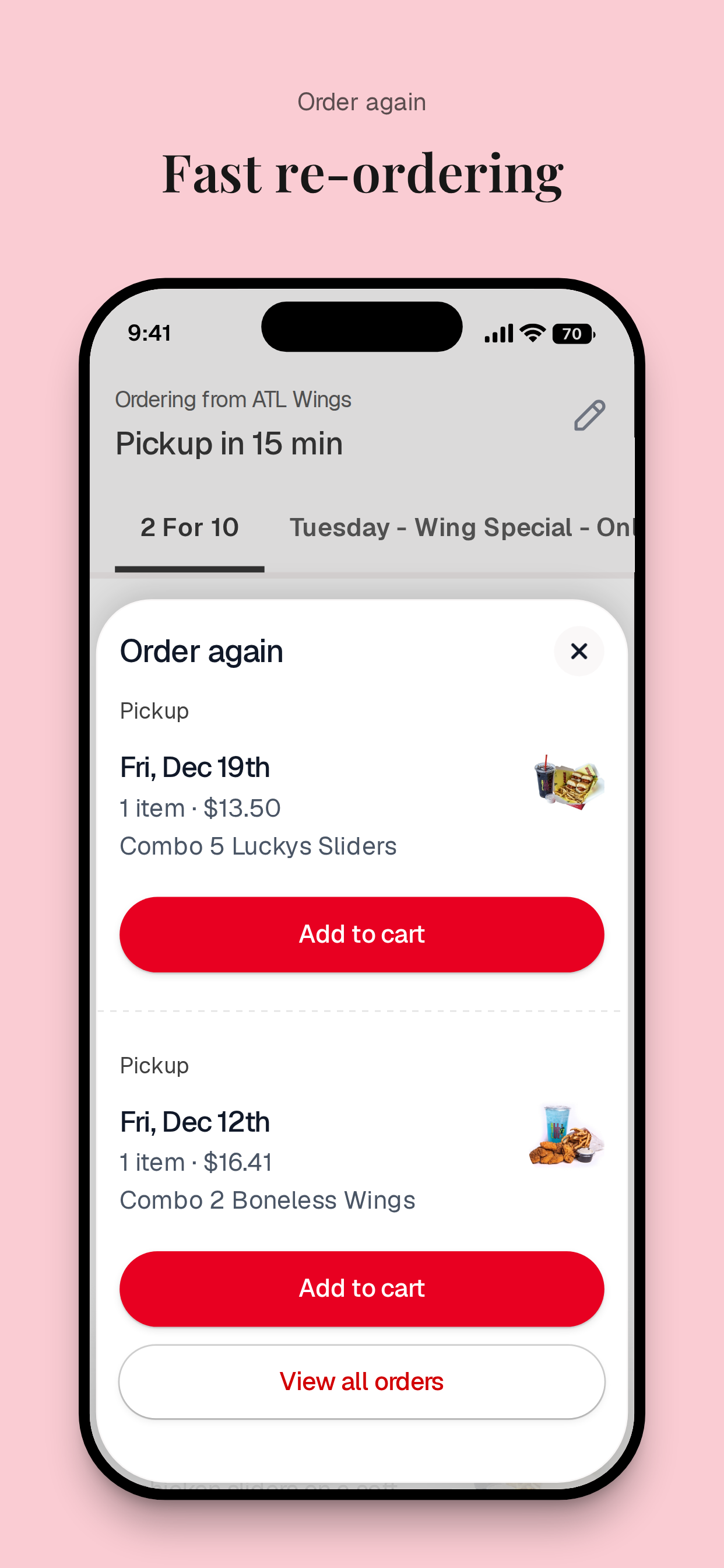 ATL Wings To Go screenshot 4