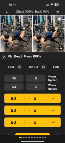 Training OP screenshot