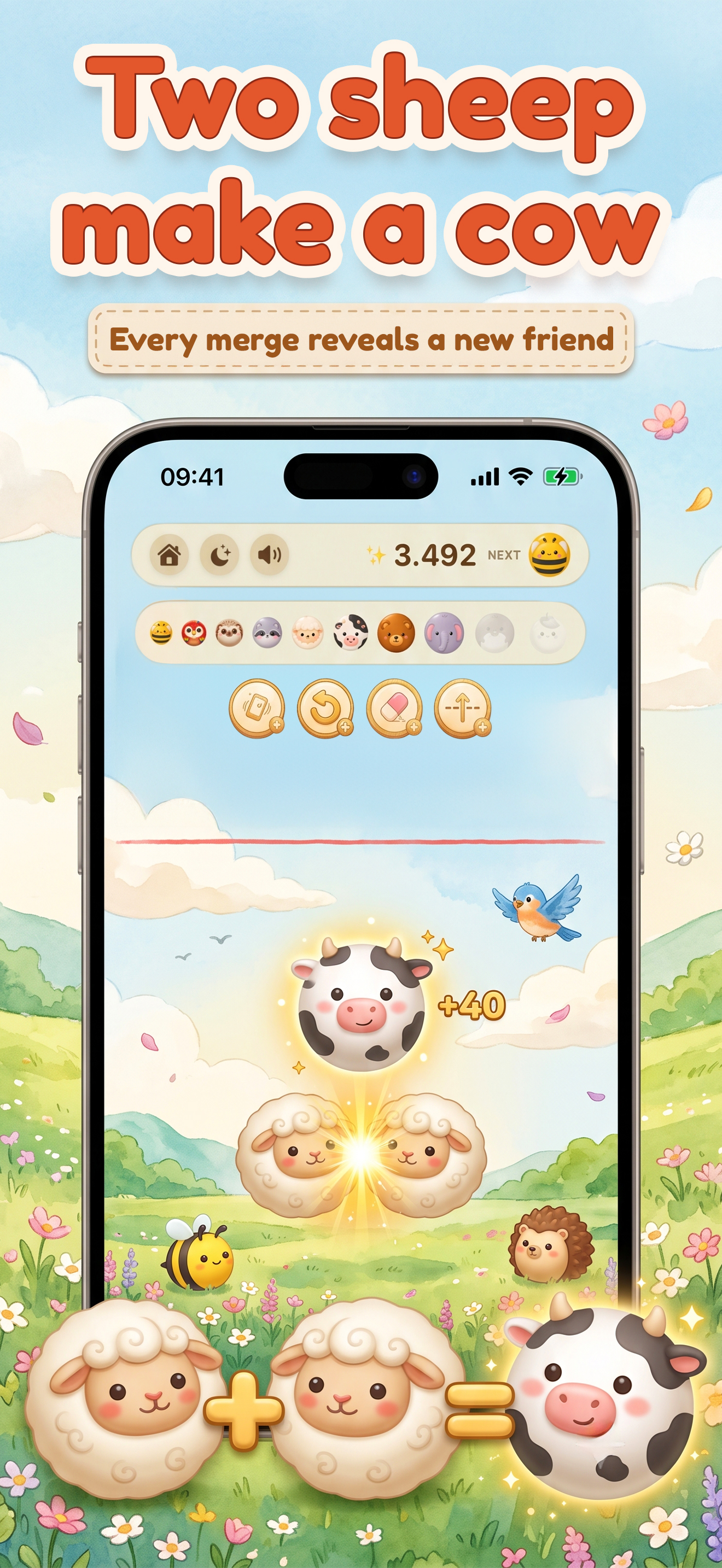 Meld: Cozy Animal Merge screenshot 4