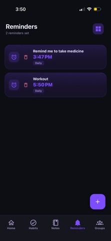 First Habbit screenshot