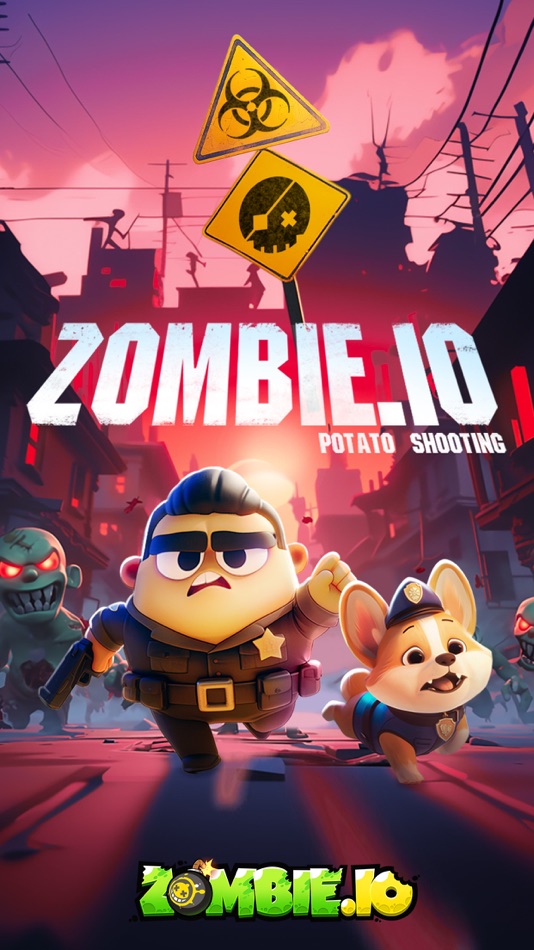 #1. Zombie.io: Potato Shooting (iOS) 由: Joy Net Games