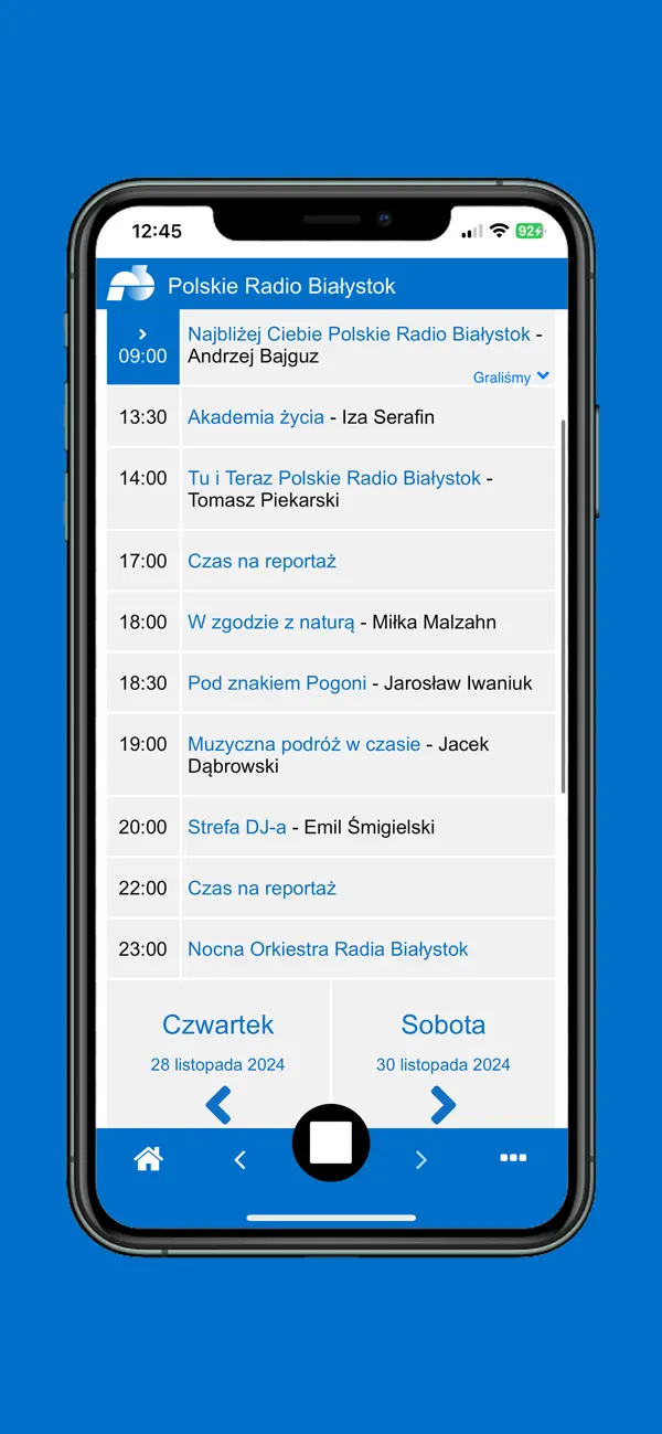 Screenshot #3 pour Radio Białystok