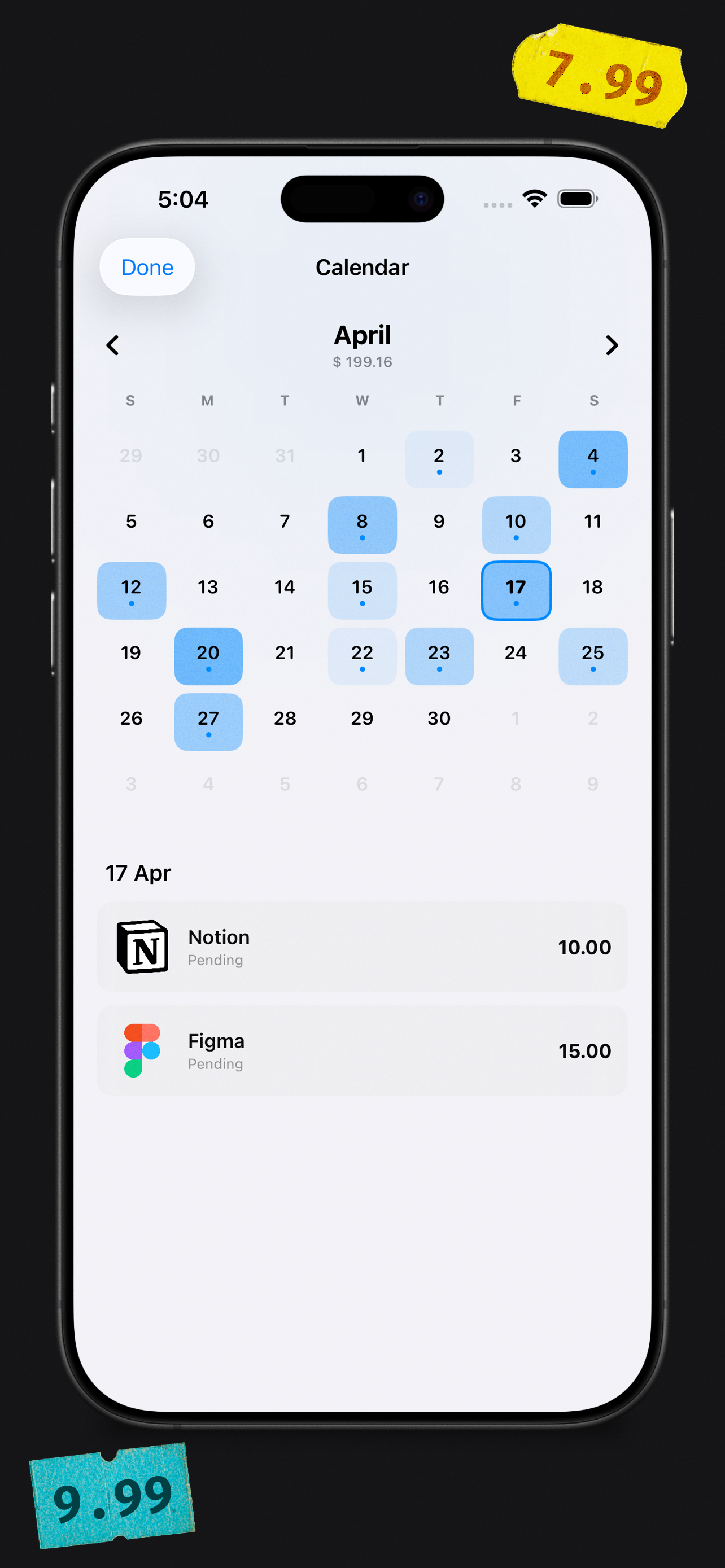 Vault: Subscription Tracker