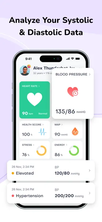 Blood Pressure App screenshot 3 of 7
