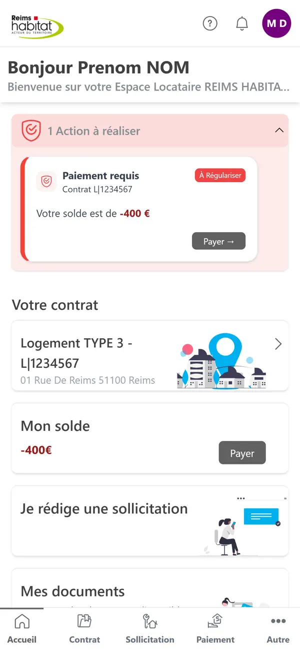 Screenshot #1 pour Reims habitat
