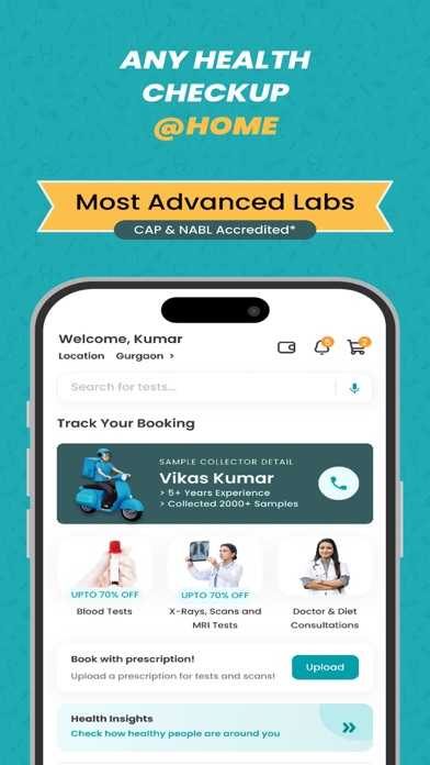 Screenshot #2 pour Healthians - Full Body Checkup