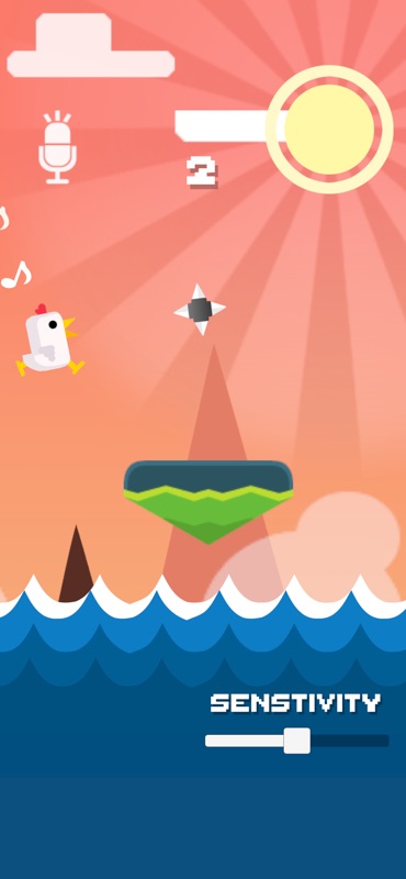 Scream Chicken! Run screenshot 1