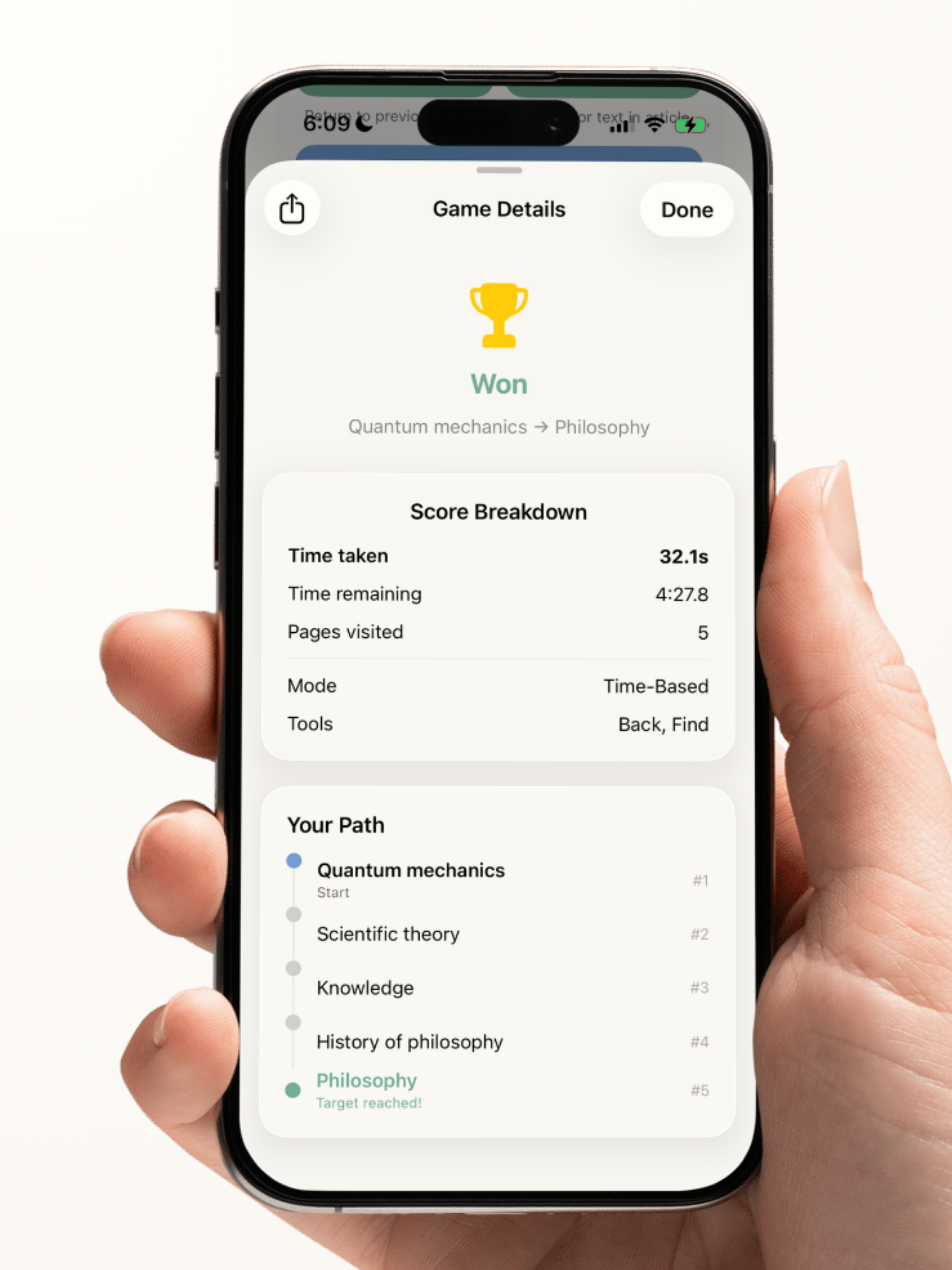 WikiRacer: Wikipedia Game
