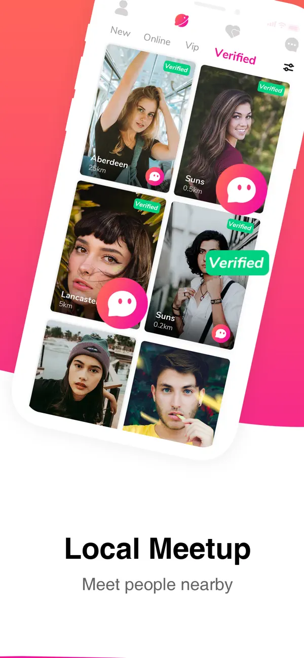 Screenshot #3 pour Newe: LGBTQ+ Dating & Chat App