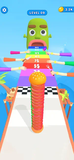 Burger Cannon: Cooking Run screenshot 3