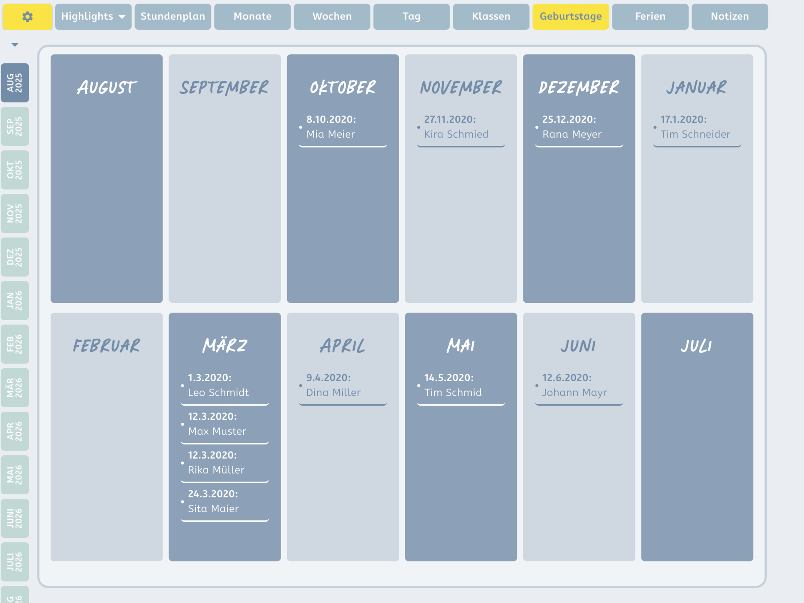 Meine Lehrerplaner-App screenshot 9