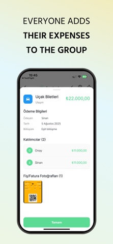 Payla: Split Group Expenses Screenshot 4 of 8