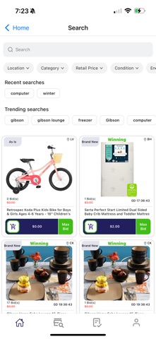 A-Stock Bids Screenshot 3 of 3
