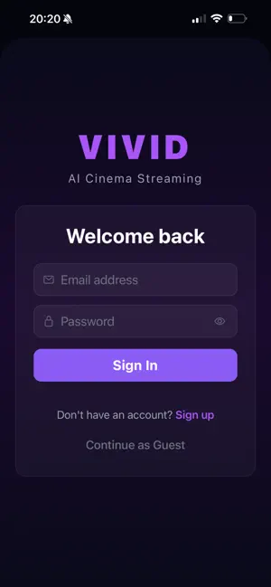 Vivid - AI Cinema screenshot 3
