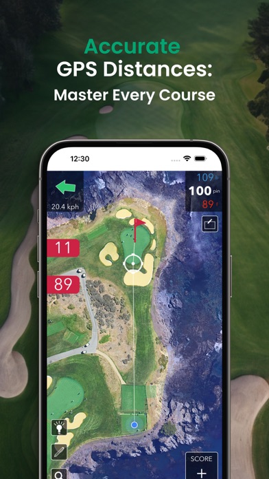 Roundabout - Golf GPS Tracker Screenshot