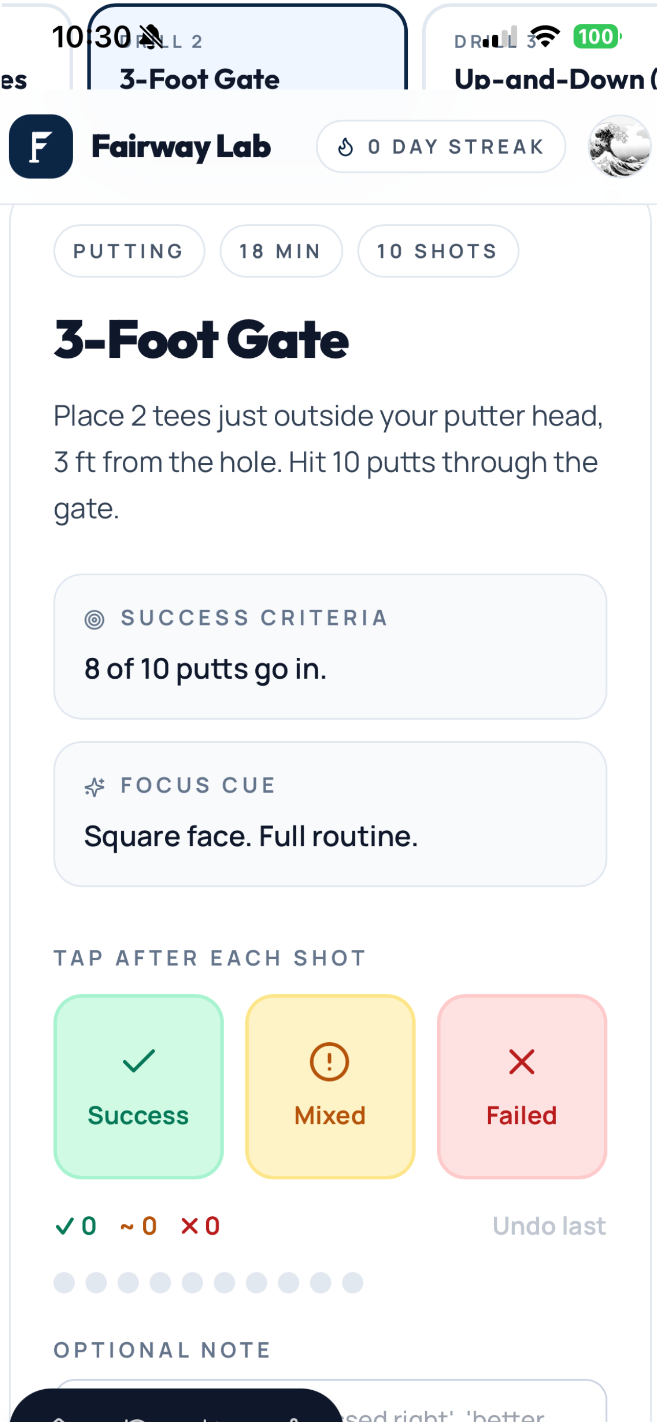 Fairway Labs screenshot 4